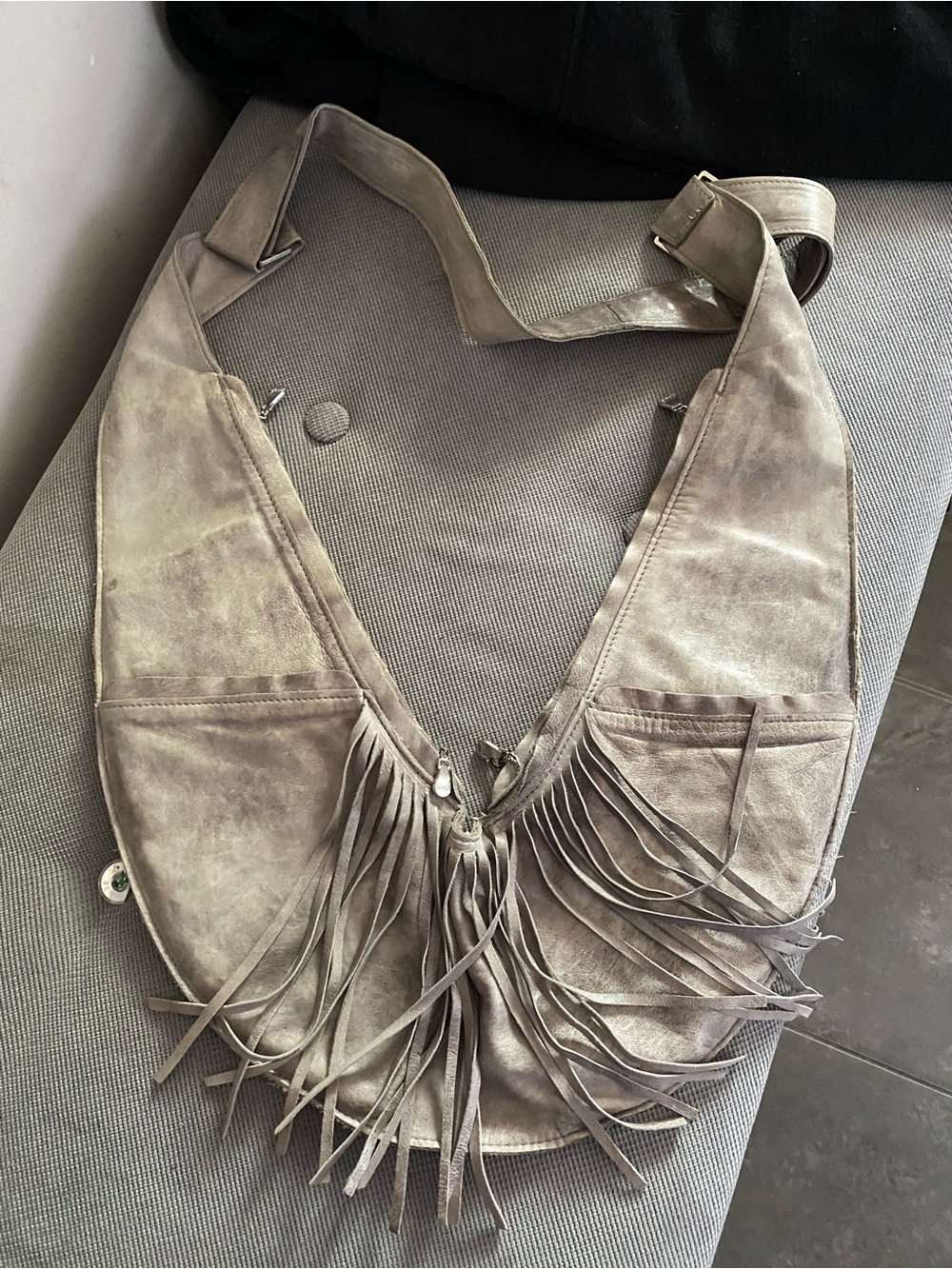 Sashbag Fringe Crossbody
